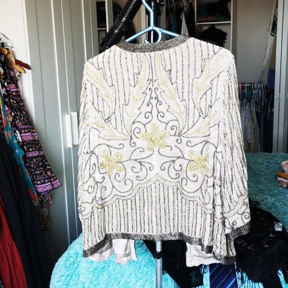 Spell Velvet Beaded Jacket - Picture 5 of 8